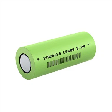 26650 3.2V3400mAh LiFePO4 Battery Cell